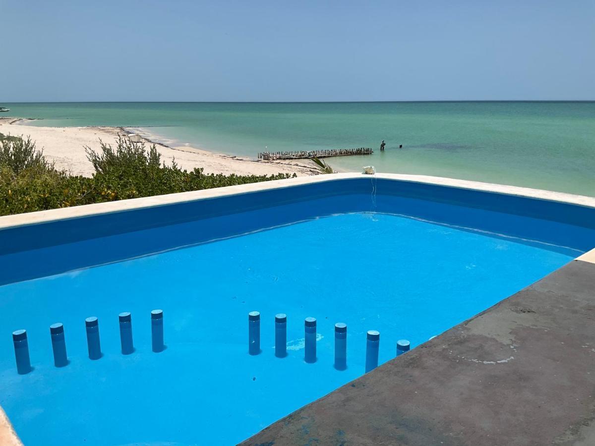 Вілла La Casa Amarilla Frente Al Mar Челем Екстер'єр фото